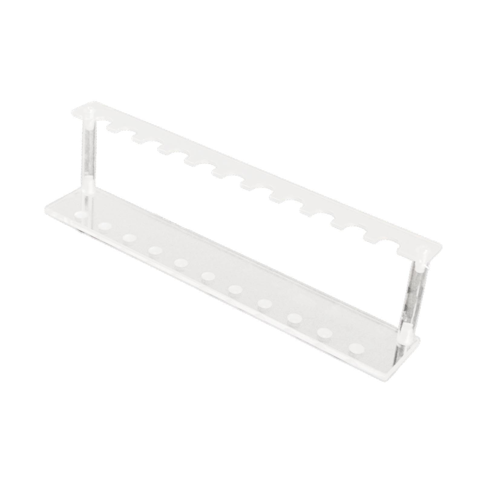 Tuxcaxi Clear Elegant Pen Display Stand Keeps Workspace Neat And Organized With Modern Flair Stationery Cosmetic Rack Acrylic Eyeliner Stand Ballpoint Pens Acrylic 30X5x7cm