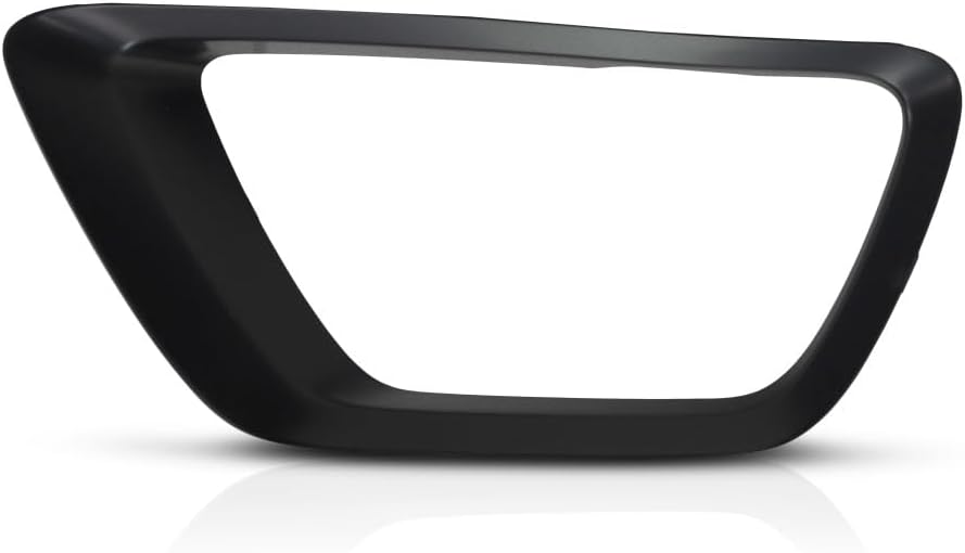 KarParts360 For Chevy Colorado 2015 16 17 18 19 2020 Fog Light Trim Driver Side | Front | w/Appearance Package | Base/LT/WT/Z71 Model | Textured Black | Replacement For GM1038273 | 84219416