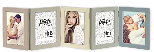 matches21 Bilderrahmen Klapprahmen Collage 5 Fotos Multirahmen...
