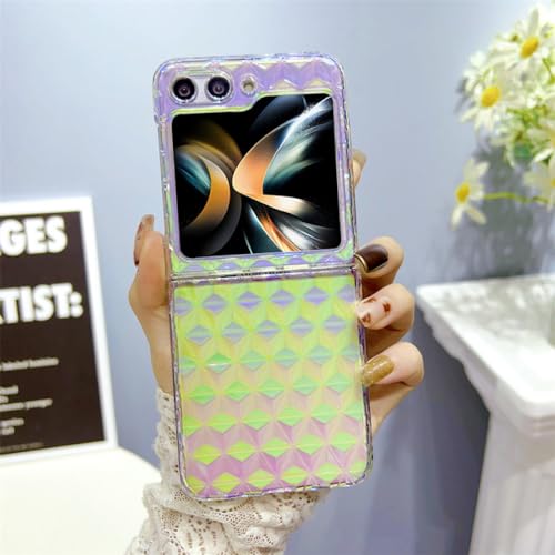 Coque de luxe Samsung Z Flip 4 fini dégradé transparent