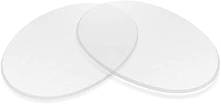 Sunglass Fix Oroton HI 1184 Replacement Lenses - Compatible with Oroton HI 1184 52mm Frames (Non-Polarized Blue Blocker Clear Hardcoat Pair |Cat0-10%|100% UV|)