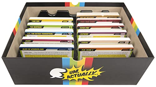 Image of Um, Actually Deluxe Edition Board Game | The Nerdy Trivia Game Based on The Dropout Game Show | for Families Ages 12 & up | 3-8 Players | by Wiggles 3D