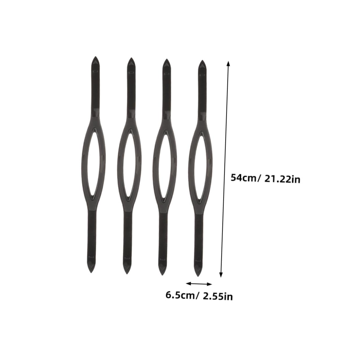 MUSISALY 4pcs Silicone Goggle Straps for Swimming Removable Swim Glasses Accessories Comfortable Elastic Design for