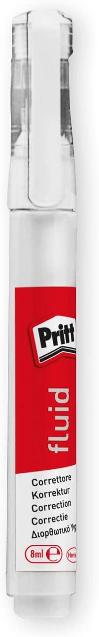 Pritt Correttore Pocket Pen, Micropunta Metallica, 2+2 Penne 8ml