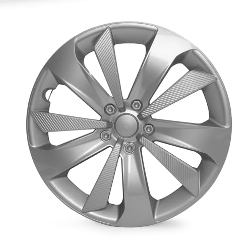 CZCJGD Hub Cap Wheel Cover Silver for 2017-2023 Subaru Impreza Hubcap Replacement OEM 28811FL010 28811FL02A 16 Inches Snap-On Wheel Rim Cover, 1 Piece