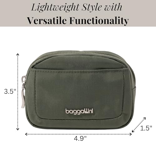 Image of Baggallini Women's Pocket Cosmetic - Lightweight Bag - Travel Essentials Makeup Organizer Mini
