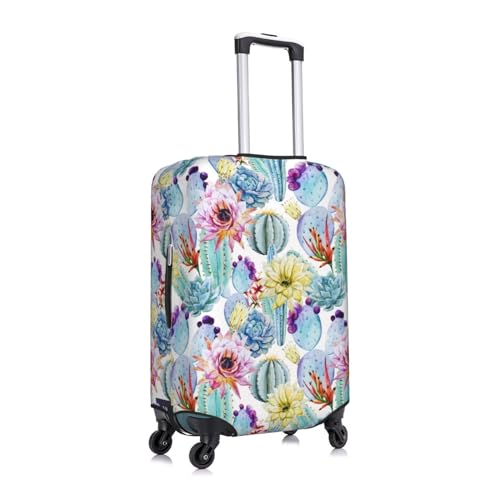 Cactus1 Print Washable Luggage Cover - Fashion Suitcase Protector Fits 18-32 Inch Luggage3