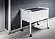 Durable Eco Hängemappenwagen 80 A4, grau, aus kratzfestem Stahl, 655 x 592 x 368 mm, 309510