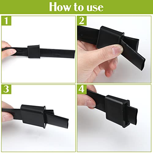 50-Pieces-Folding-Drip-Tape-Row-End-for-Drip-System-and-Garden-Landscaping-Irrigation-Drip-Tape-End-Closure-Fits-for-58-No-Dripping-Water-Drip-Tape-Irrigation-Kit