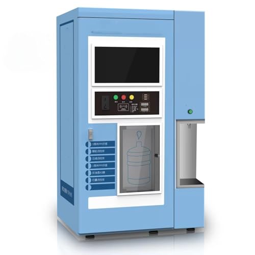 Commercial Purified Water Vending Machine, Accepts Coin and Mobile payments, Features 5-Stage deep Filtration and Real-time TDS Display, Making it Suitable for airports, Universities, and Factories.