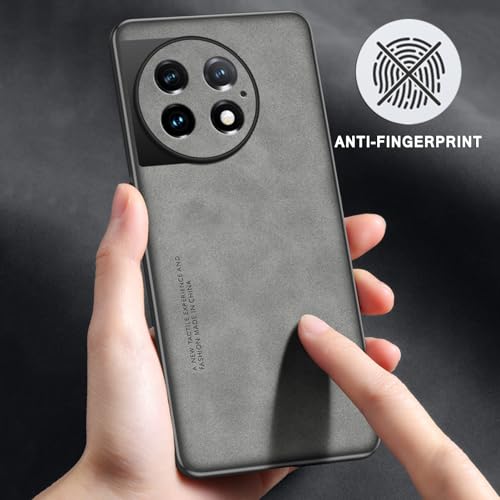 Funda para OnePlus 12 Pro carcasa suave de cuero antigolpes 4