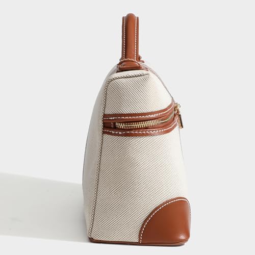 Image of Rejolly Small Crossbody Bag for Women Leather Top-Handle Pouch Purse Shoulder Handbag