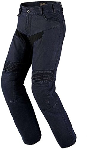 SPIDI Furious Pantalón de Moto en Tejido, Negro, 29
