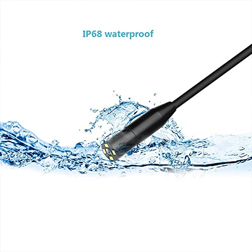 F230 Auto WIFI Endoskop 3X Zoom 5.0MP HD1944P Drahtlose Industrielle Inspektions Endoskop Kamera, 14 Mm
