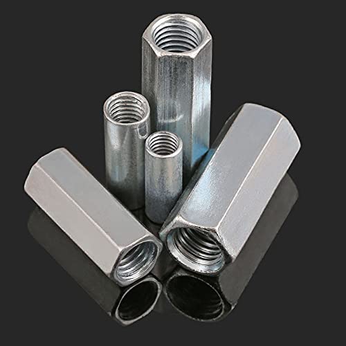 10 Pz M3 Dadi Di Accoppiamento Rotondi Asta Bar Stud Esagonale - Foto 6