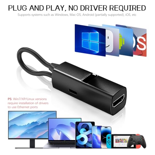 Image of Verilux USB C Hub 3 in 1 USB 3.0 Hub 4K HD USB C to HDMI Hub Support PD100W Charging & 5Gbps Data Transfer Universal USB C Hub for Phone, PC, Laptop, Flash Drive