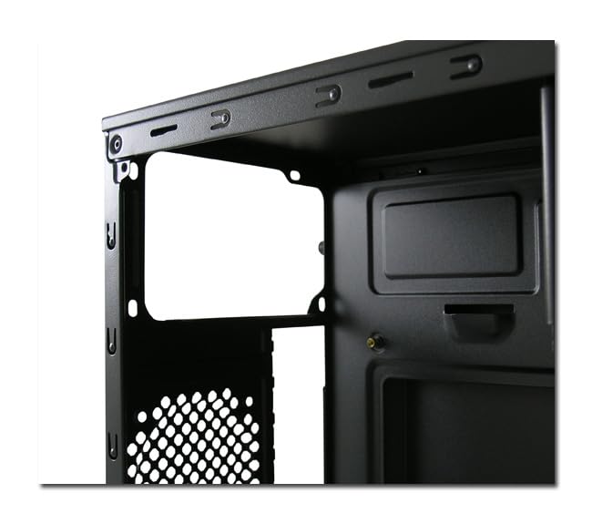 Boîtier PC LC-Power 2014MB Midi Tower Noir polyvalent pour configuration ATX standard