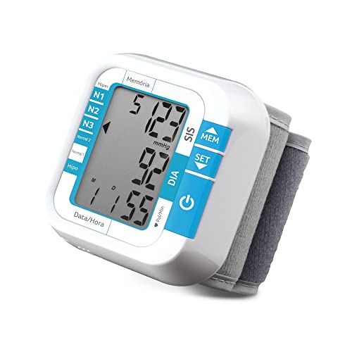 Monitor de Pressão Multilaser Arterial de Pulso - Hc204, Multilaser, Health Care HC204, Branco