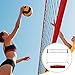 YIJU Volleyball Training Equipment Net Adjustable Height Convenient with Carry Bag Practice Net for Outdoor Sports Practice Team