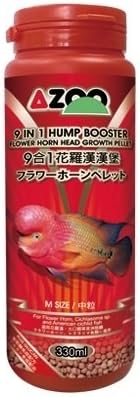 AZOO Hump Booster | 330ml - 125g | 9 in 1 Formula Fish Food : Amazon.in ...