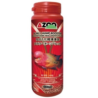 AZOO Hump Booster | 330ml - 125g | 9 in 1 Formula Fish Food (B01M0WGPEO) Amazon Price History, Amazon Price Tracker