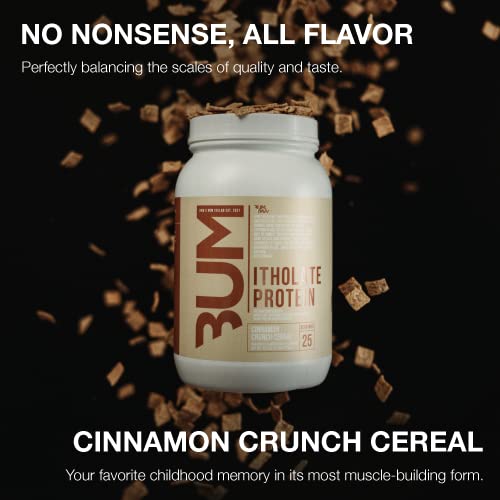 image for RAW Whey Isolate Protein Powder, Cinnamon Crunch (CBUM Itholate Protei
