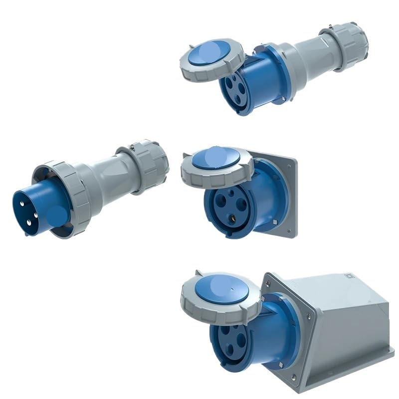 Prise murale industrielle CEE pour sécuriser vos machines triphasées 16A/32A