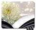 Produktbild Tender Book Mark Mouse Pad,Flowers Non-Slip Mouse Pad Office Competitive Mouse Pad 18X22cm