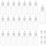 WYKOO 90 PCS 15ml 0.5oz Empty Plastic Squeezable Dropper Bottles with Caps, Portable Reusable Eye Liquid Dropper Bottles