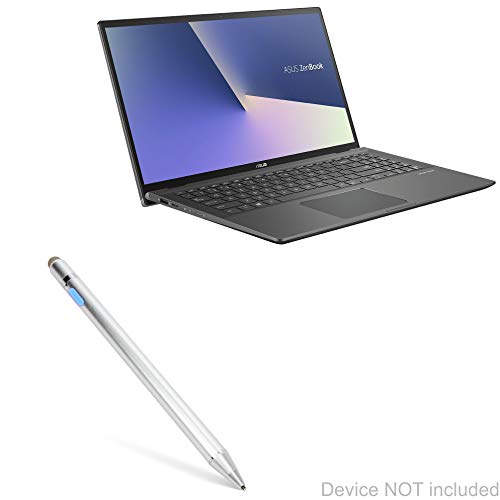 BoxWave �X�^�C���X�y�� ASUS ZenBook Flip 15 (UX562) �Ή� - AccuPoint Active Stylus�A�ɍ׃`�b�v�t���d�q�X�^�C���X - ���^���b�N�V���o�[