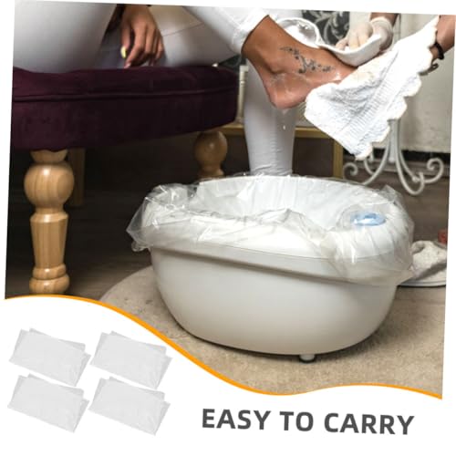 KOMBIUDA Foot Bath Liners para Masaje de Pies 80 Pcs miniatura 3
