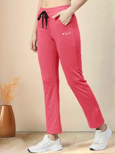 Image of Pinkmint Cotton Style Pyjamas for Women Combo l Stylish Side 2 Pockets l Gym Wear l Comfortable Track Pant