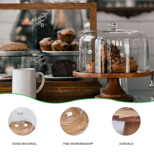 Support à gâteaux Gatuida en bois pour protéger vos collations de fête