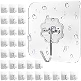 4smile Klebehaken extra stark, 30 Stück, 10 kg Klebehaken outdoor wetterfest,...