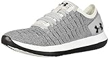 Under Armour Women's Slingride 2 Sneaker, White (105)/Black, 5.5