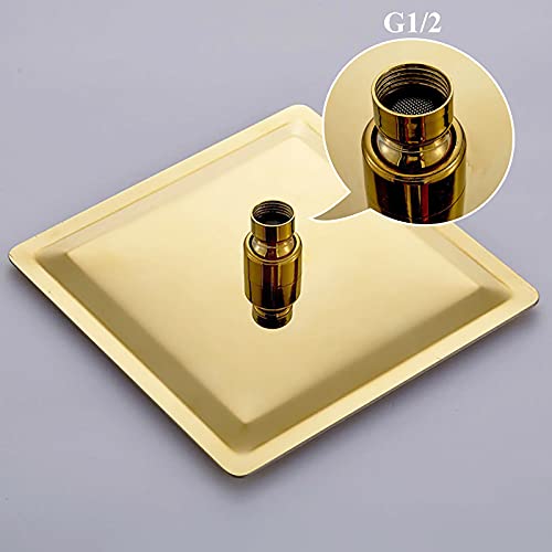 Soffione Doccia a Pioggia Quadrato Anticalcare