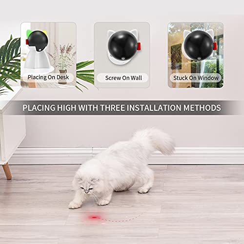 Valonii Rechargeable Motion Activated Cat Laser Toy Automatic,Interactive Cat Toys for Indoor Cats/Kittenes/Dogs,Fast… - Image 5