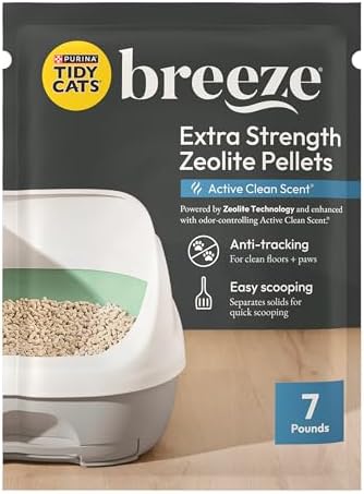 Purina Tidy Cats Scented Litter Pellets, Breeze Enhanced Refill L...