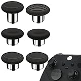 Picture of 6 in 1 Replacement Thumbsticks for Xbox Elite 2 Core Controller,Swap Magnetic Joysticks for Xbox One Elite Series 2 Controller Replacement Parts for Xbox Elite Controller(Black)