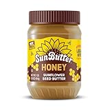 SunButter Honey Sunflower Seed Butter, 16 oz Nut-Free Spread with 5g Plant-Based...