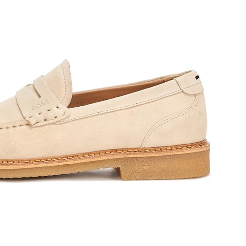 Image of BOSS Men's Kope Suede Penny Loafer