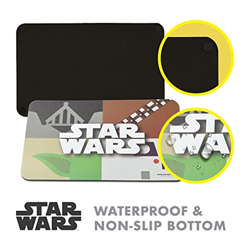 Star-Wars-Dog-Placemat-for-Dog-Bowls-19-x-12-Dog-Food-Placemat-for-Food-Silicone-Placemats-Silicone-Dog-Mat-Dog-Food-Mat-Pet-Placemat-Waterproof-Mat-Pet-Feeding-Mat-Cat-Food-Mat