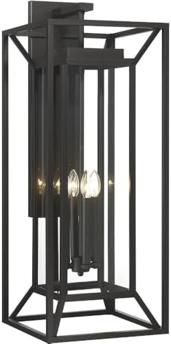 Minka Lavery 71269-66-C Harbor View Outdoor Wall Light, 1-Light 60 Watts, Coal