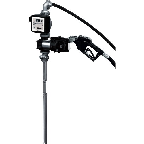 Piusi USA F00376500 EX50 120V Gasoline Pump, Auto Nozzle, K33 Meter