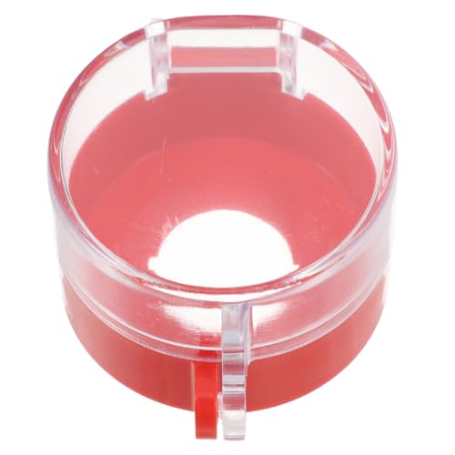 SEWOART Emergency Stop Button Protection Cover Switch Cover Red Abs Safety Dustproof Guard for Industrial and Home Use 2.1X2.1X1.4 Inch