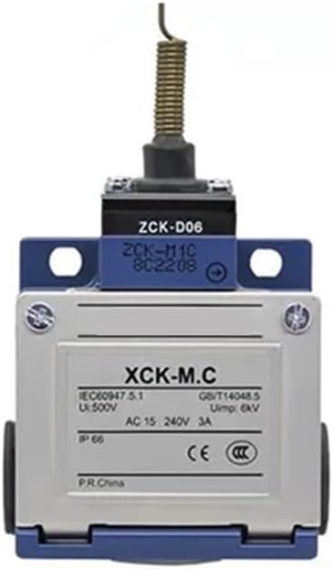 Metal Travel Switch Limit Switch Body ZCK-M1C 1 Open 1 Close Self Reset XCK-M106C (ZCK-M1C+D06C)
