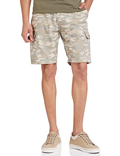 Image of Amazon Brand - Symbol Men's Cotton Cargo Regular Fit Shorts | Casual Chinos