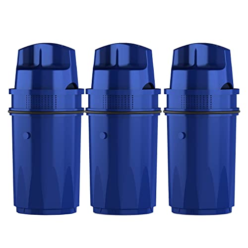 GLACIER FRESH CRF-950Z Pitcher Water Filter, Replacement for PUR CRF-950Z, PPF900Z, PPF951K, PPT700W, CR-1100C, DS-1800Z, Compatible with All PUR Pitchers and Dispensers System (Pack of 3)