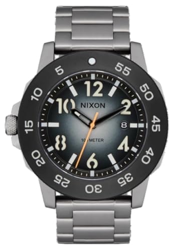 Montre Nixon Hommes bracelet acier robuste et étanche pour le quotidien