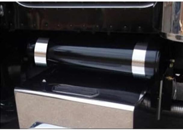 Technical Precision Replacement for Peterbilt 379 Year 2007 Stainless Steel 9.75 X 3.50 INCH AIR Tank Straps Straight Design